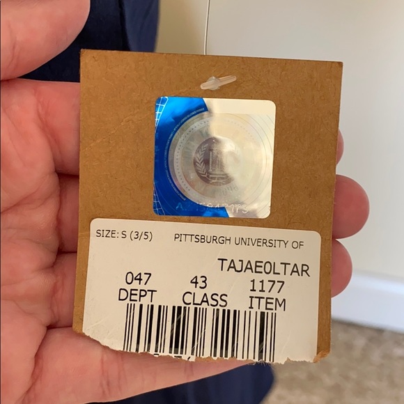 University of Pittsburgh Bow Racerback Tank Top - Picture 3 of 4